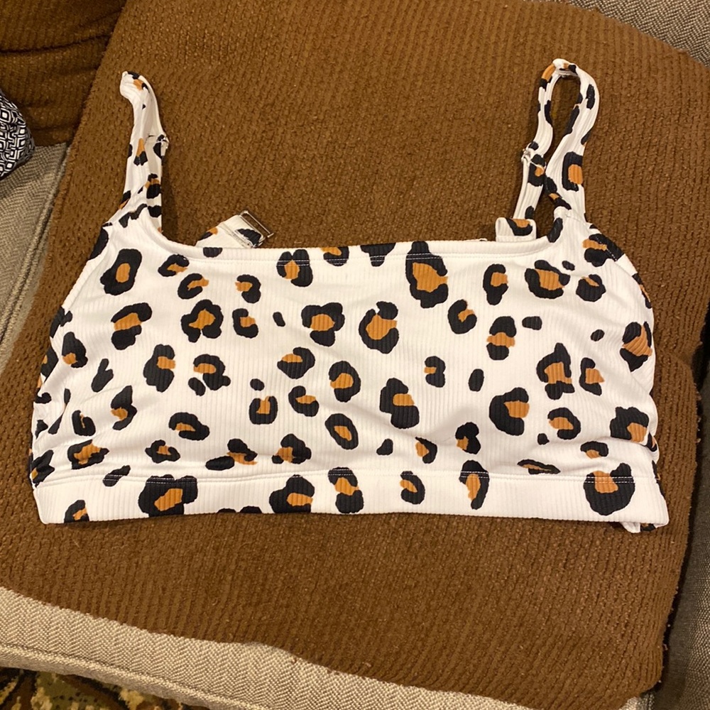 Cheetah swim top
